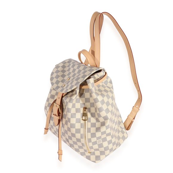 Louis Vuitton Damier Azur Sperone Backpack - Picture 2 of 7